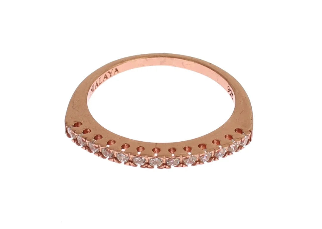Nialaya Red Gold 925 Silver Ring - Rings