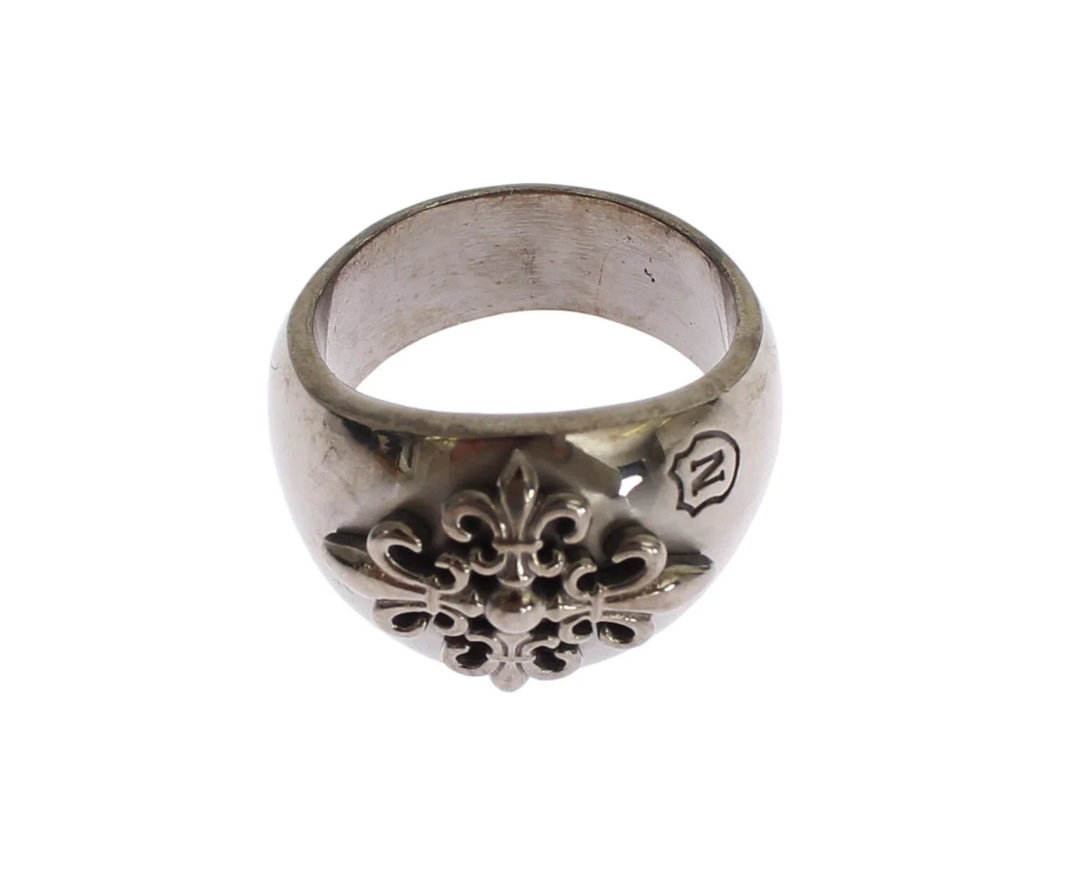Nialaya Silver 925 Sterling Authentic Crest Ring - Rings