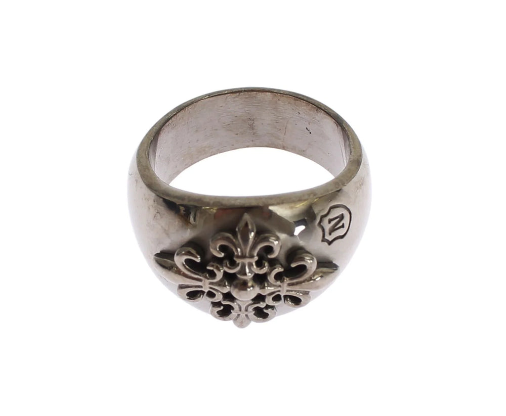 Nialaya Silver 925 Sterling Authentic Crest Ring - Rings