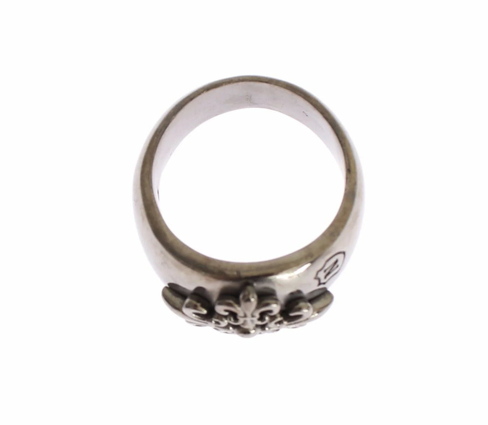 Nialaya Silver 925 Sterling Authentic Crest Ring - Rings