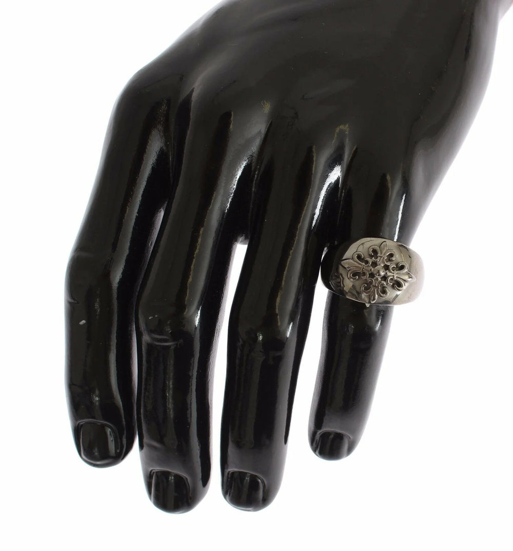 Nialaya Silver 925 Sterling Authentic Crest Ring - Rings