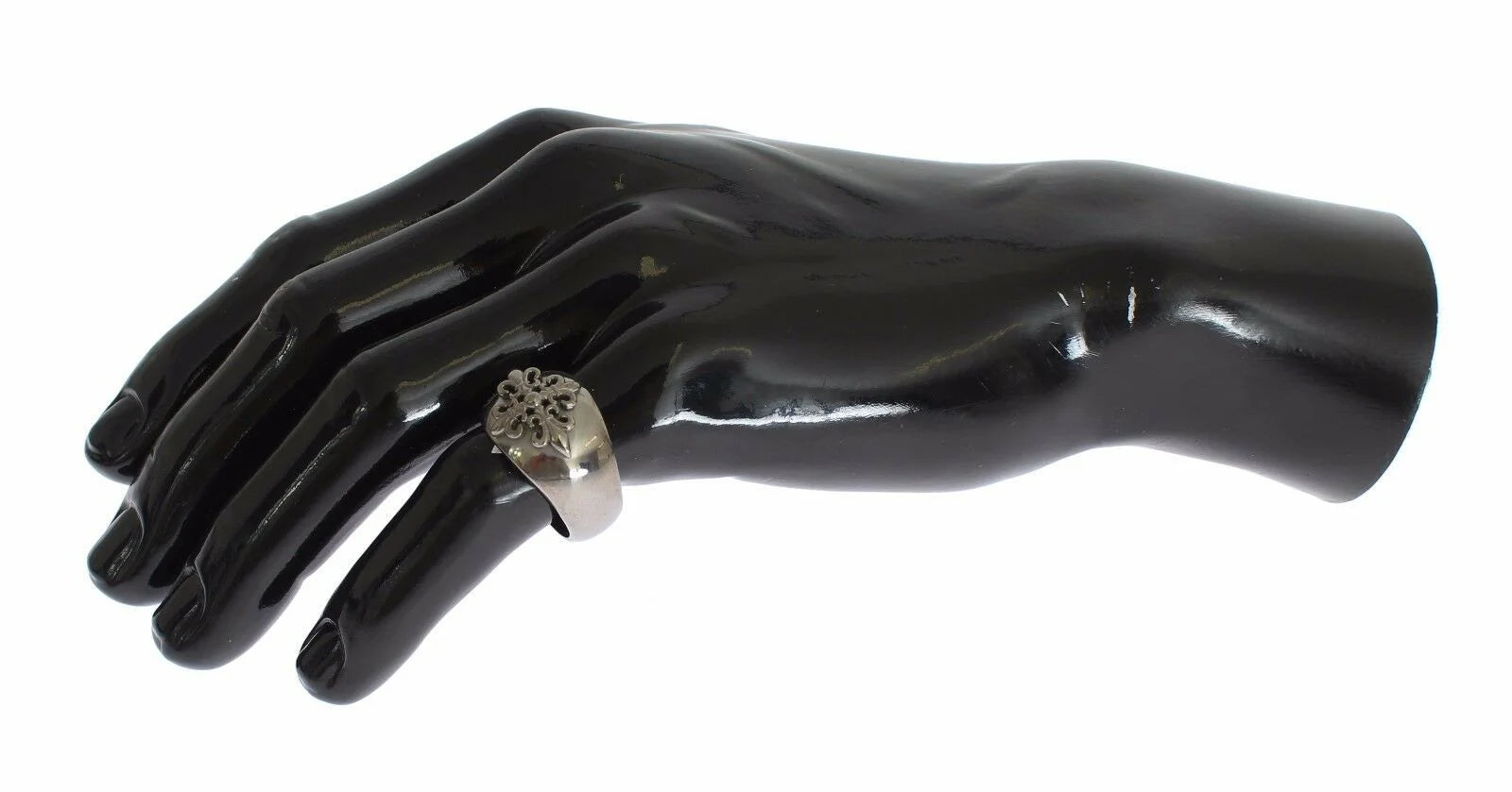 Nialaya Silver 925 Sterling Authentic Crest Ring - Rings