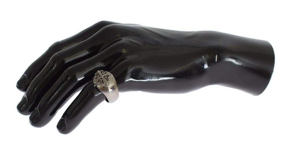 Nialaya Silver 925 Sterling Authentic Crest Ring - Rings