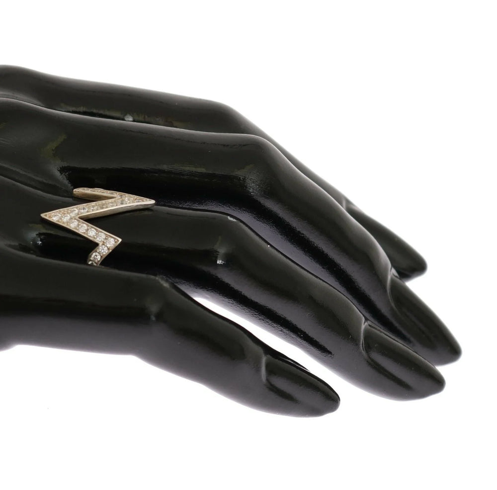 Nialaya Silver Authentic Womens Clear Ring - Rings