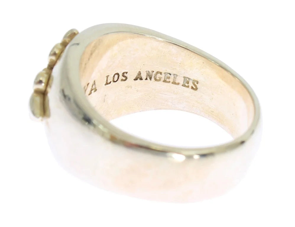 Nialaya Silver Crest 925 Sterling Ring - Rings