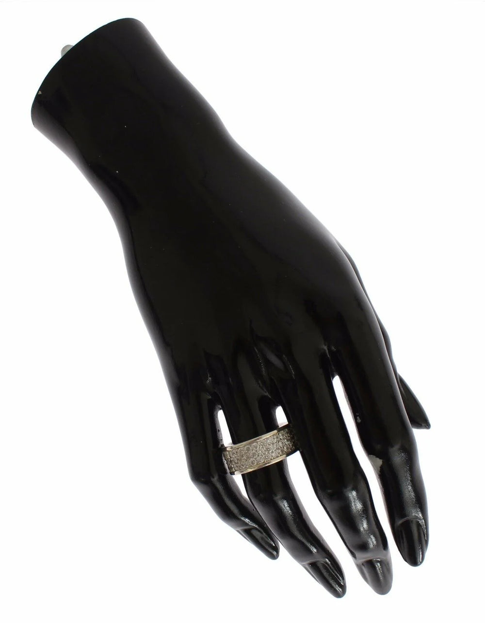 Nialaya Silver Womens CZ 925 Sterling Ring - Rings