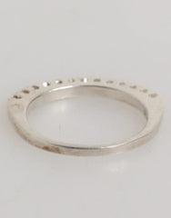 Nialaya Sterling Silver 925 Band Pave CZ Crystal Eternity Ring - Rings