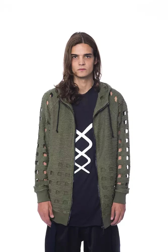 Nicolo Tonetto Army Cotton Men Sweater - Hoodies