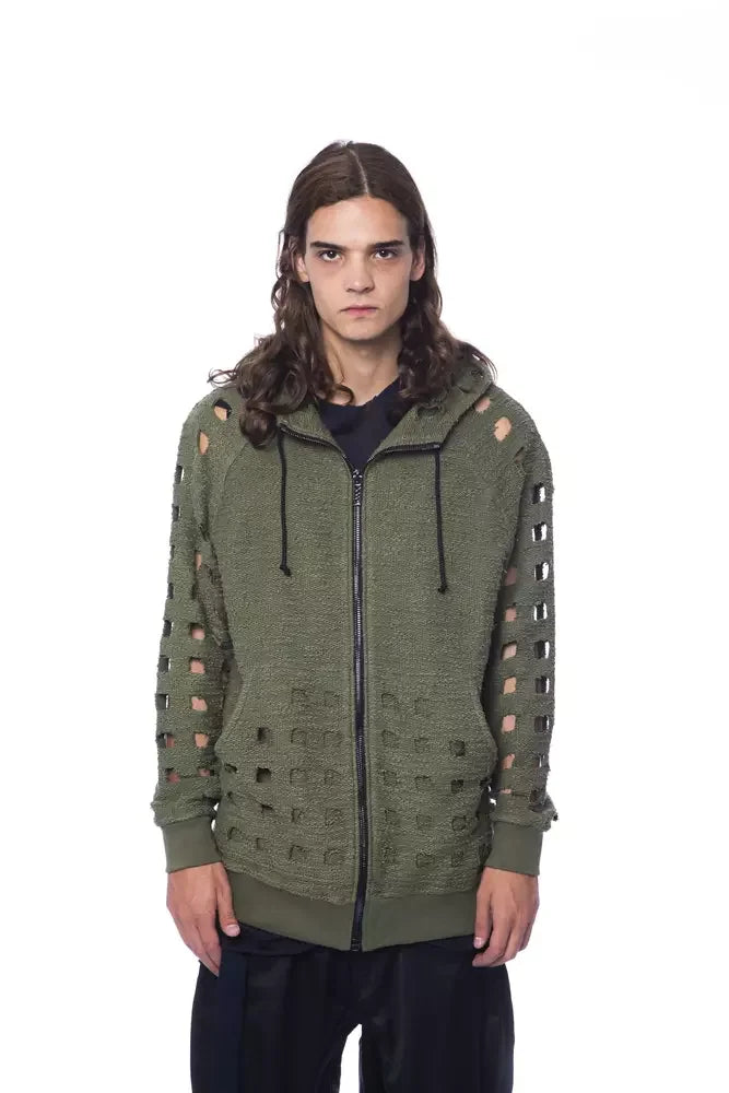Nicolo Tonetto Army Cotton Men Sweater - Hoodies