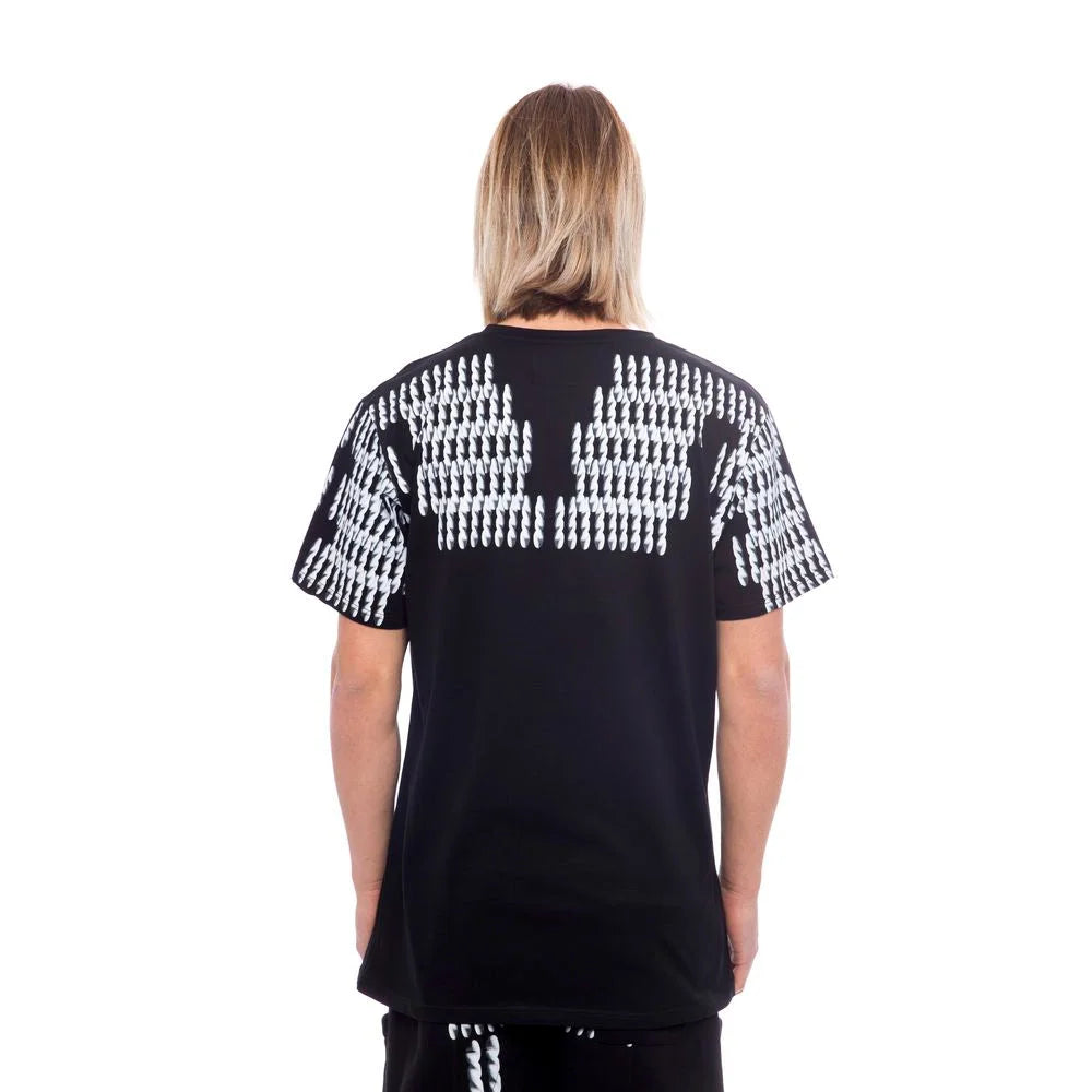 Nicolo Tonetto Black Cotton Men T-Shirt - XL - T-Shirts