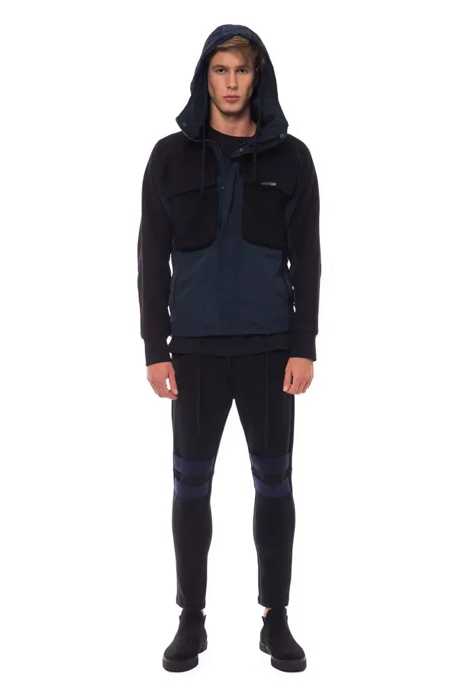 Nicolo Tonetto Black Wool Men Jacket - Sport Jackets