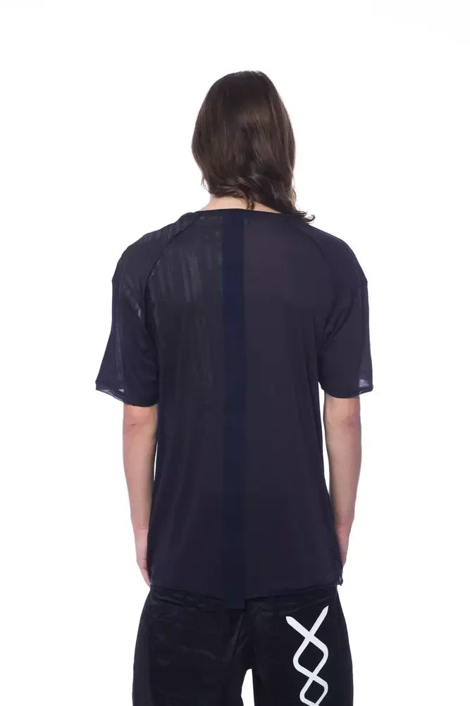Nicolo Tonetto Blue Cotton Men T-Shirt - T-Shirts