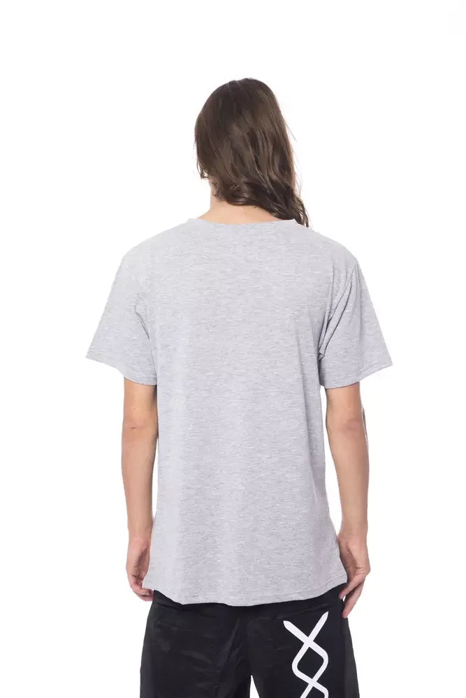 Nicolo Tonetto Gray Cotton Men T-Shirt - M - T-Shirts