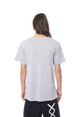 Nicolo Tonetto Gray Cotton Men T-Shirt - M - T-Shirts
