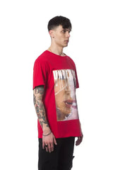 Nicolo Tonetto Red Cotton Men T-Shirt - L - T-Shirts
