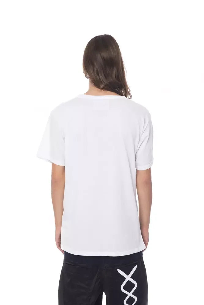 Nicolo Tonetto White Cotton Men T-Shirt - M - T-Shirts