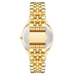 Nine West Gold Metal Bracelet Watch