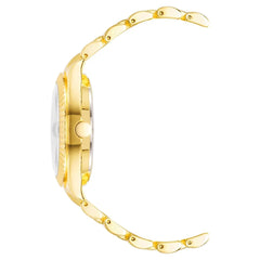 Nine West Gold Metal Bracelet Watch