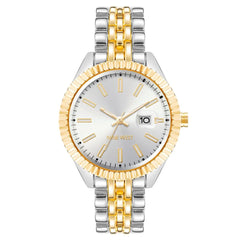 Nine West Multicolor Metal Dress Watch