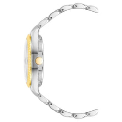 Nine West Multicolor Metal Dress Watch