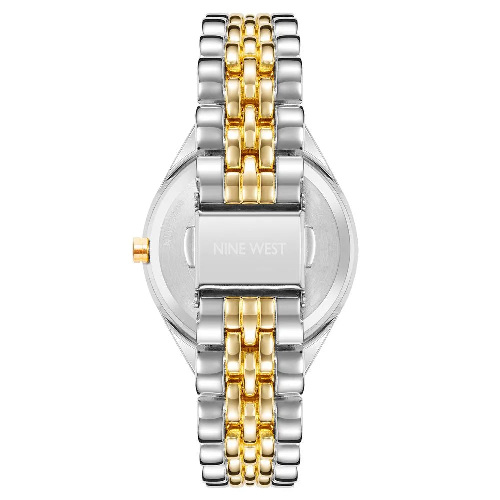 Nine West Multicolor Metal Dress Watch