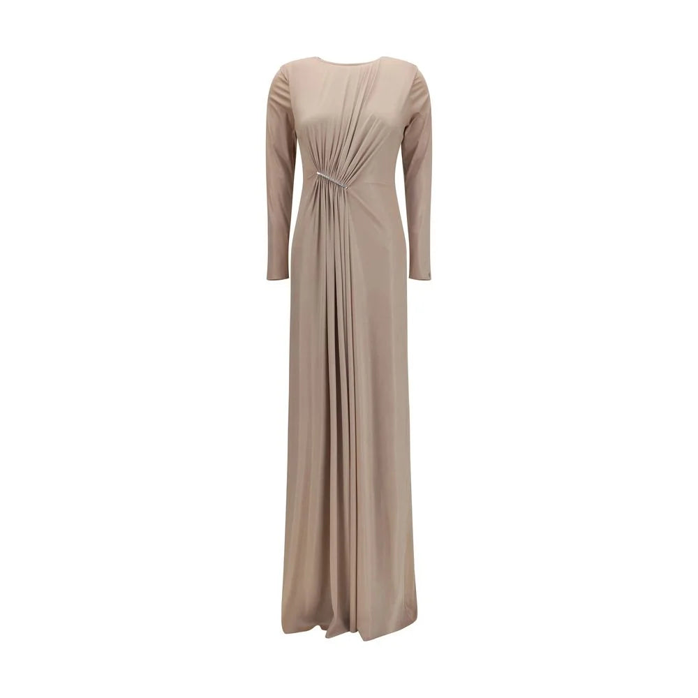 Vestido Casual Beige de Poliéster Nissa