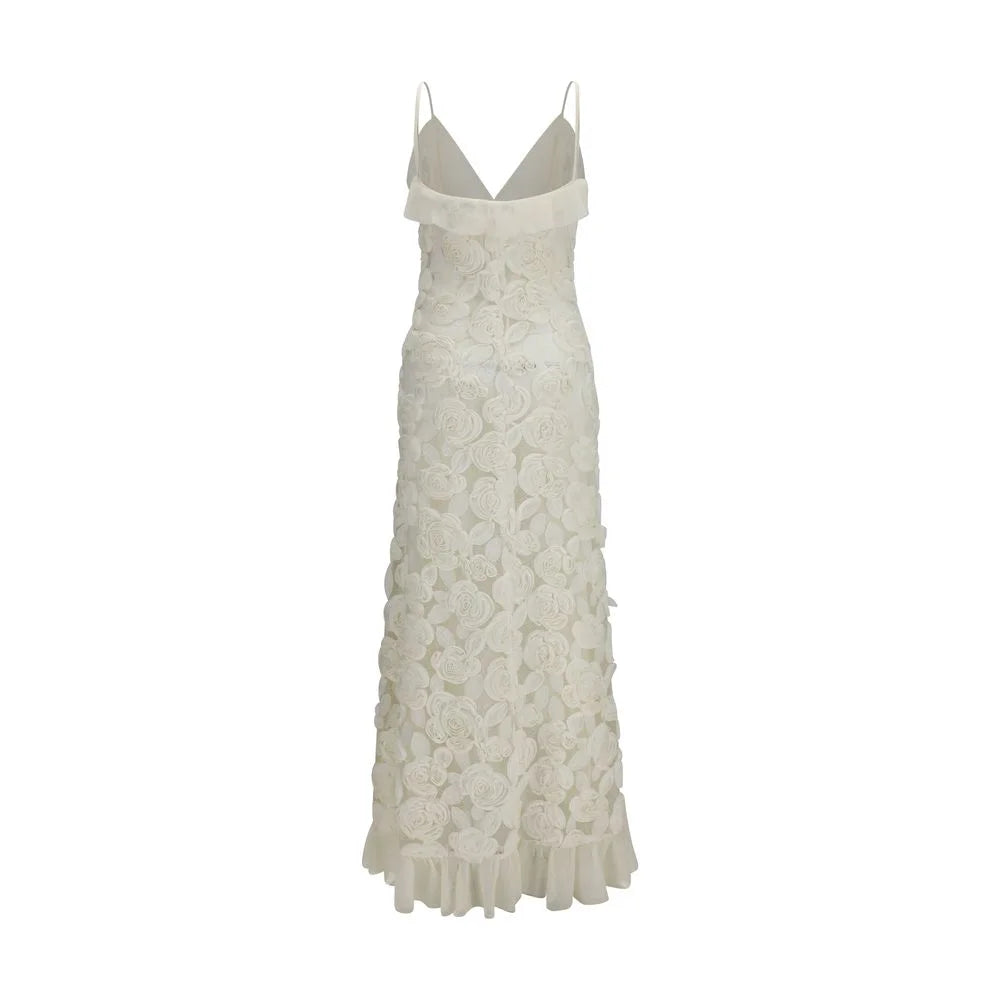 Nissa Beige Polyester Cocktail Dress - IT40 | M