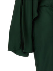 Norma Kamali Bicolor Polyester Long Dress - XS