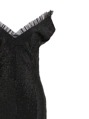 Norma Kamali Black Polyester Long Dress
