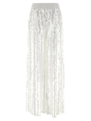 Norma Kamali White Nylon Casual Pants