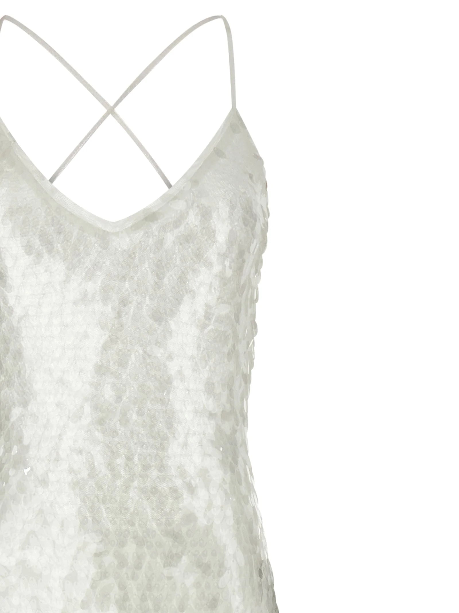 Norma Kamali White Polyamide Long Dress