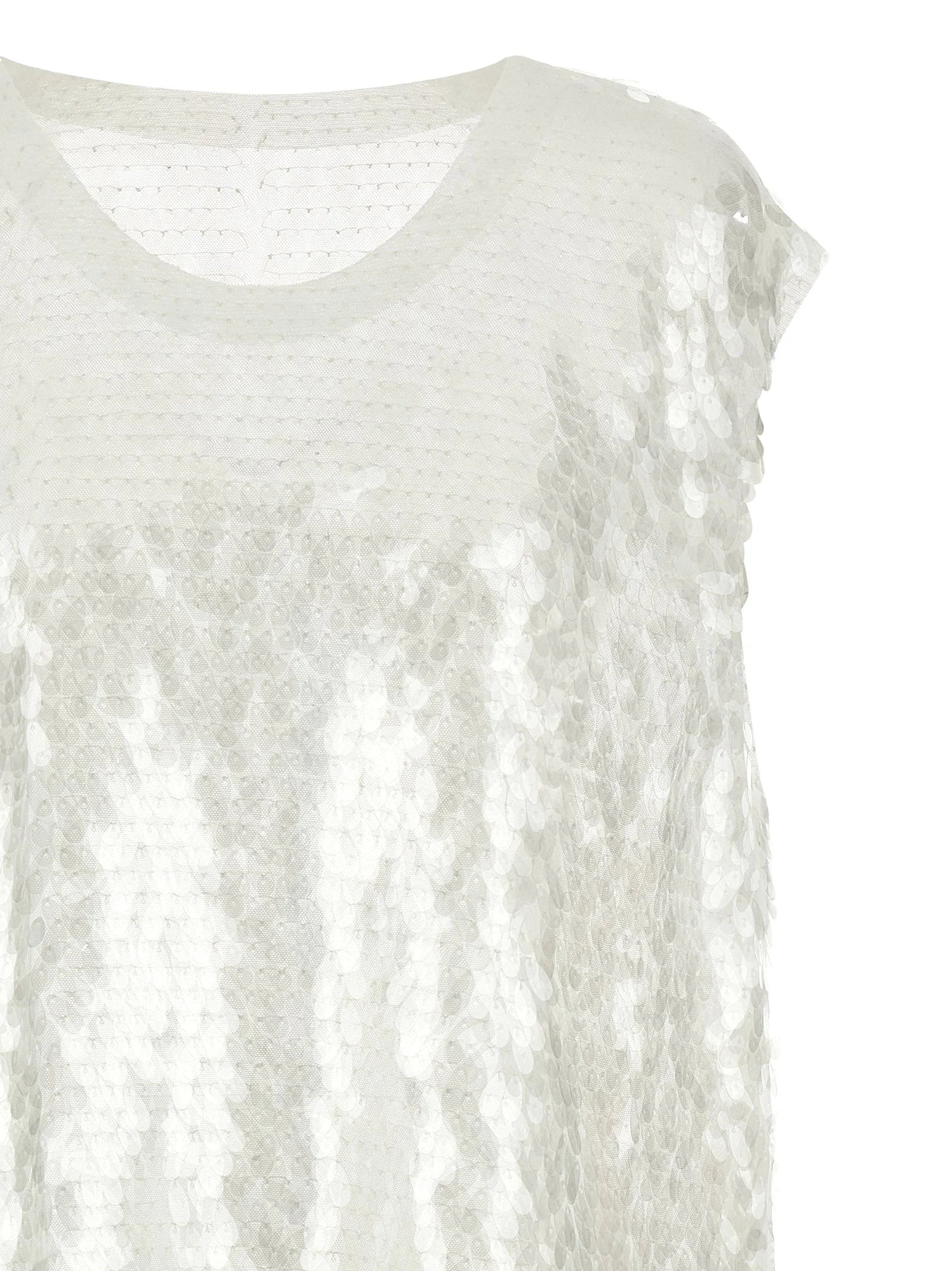 Norma Kamali White Polyamide Tank Tops