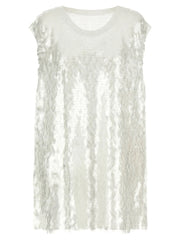 Norma Kamali White Polyamide Tank Tops