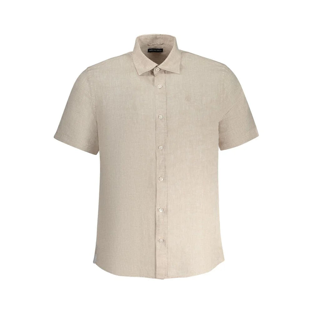 North Sails Beige Linen Shirt - Shirts