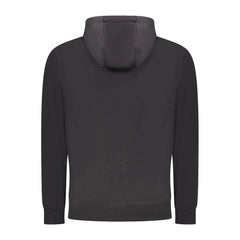 North Sails Black Cotton Men Sweater - Hoodies