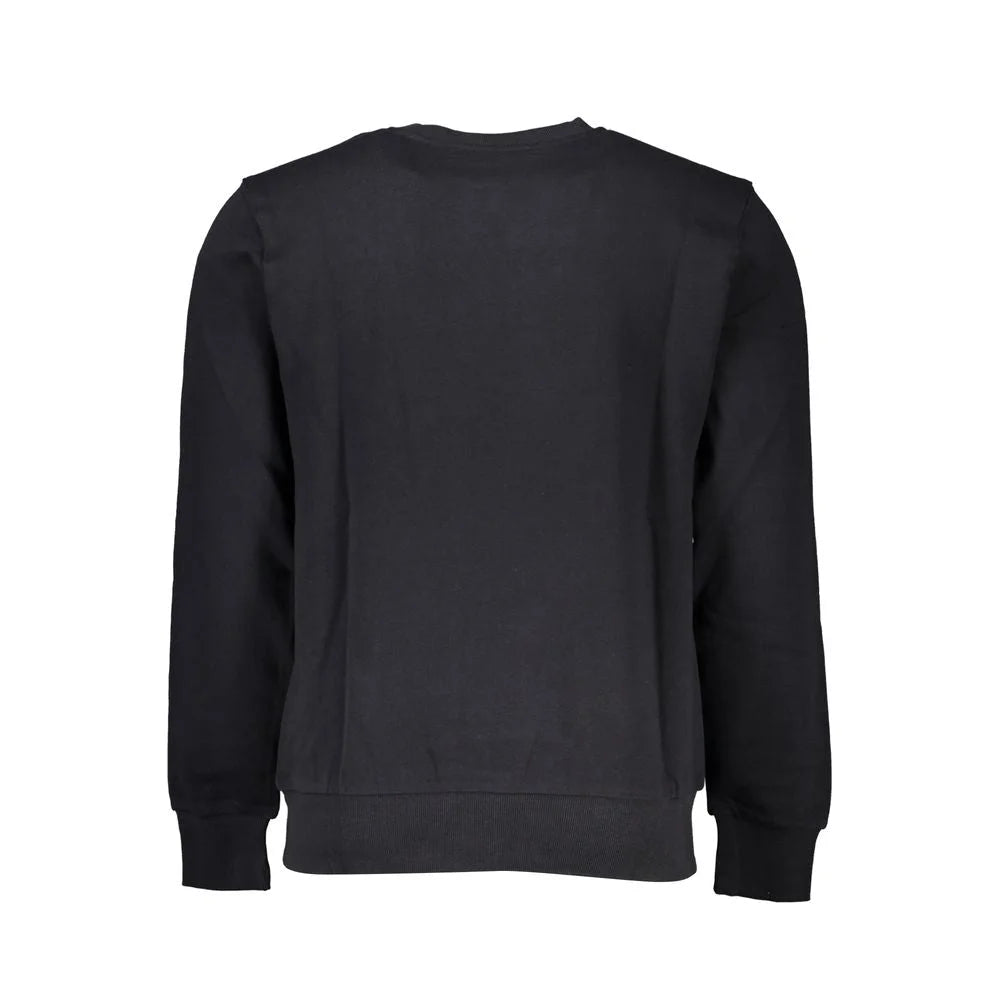 North Sails Black Cotton Men Sweater - XL - Sweatshirts