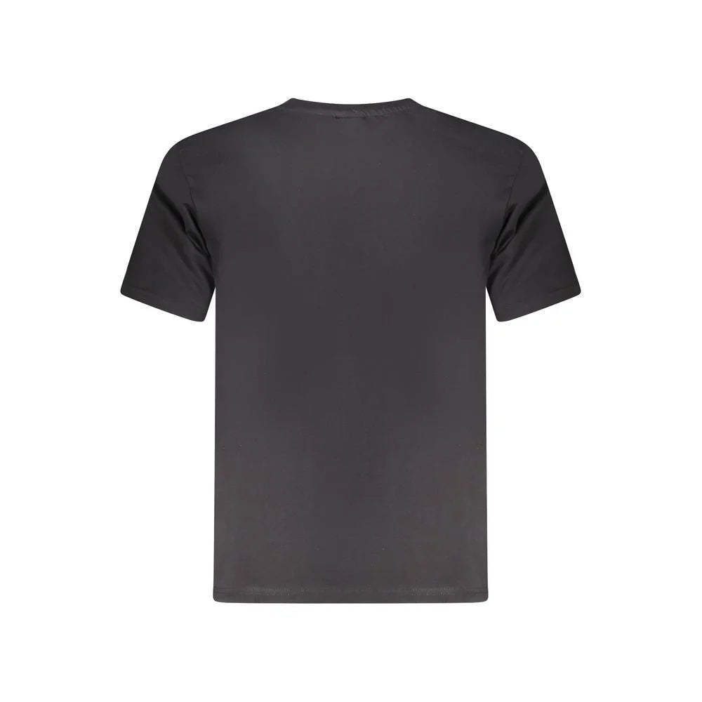 North Sails Black Cotton Men T-Shirt - T-Shirts