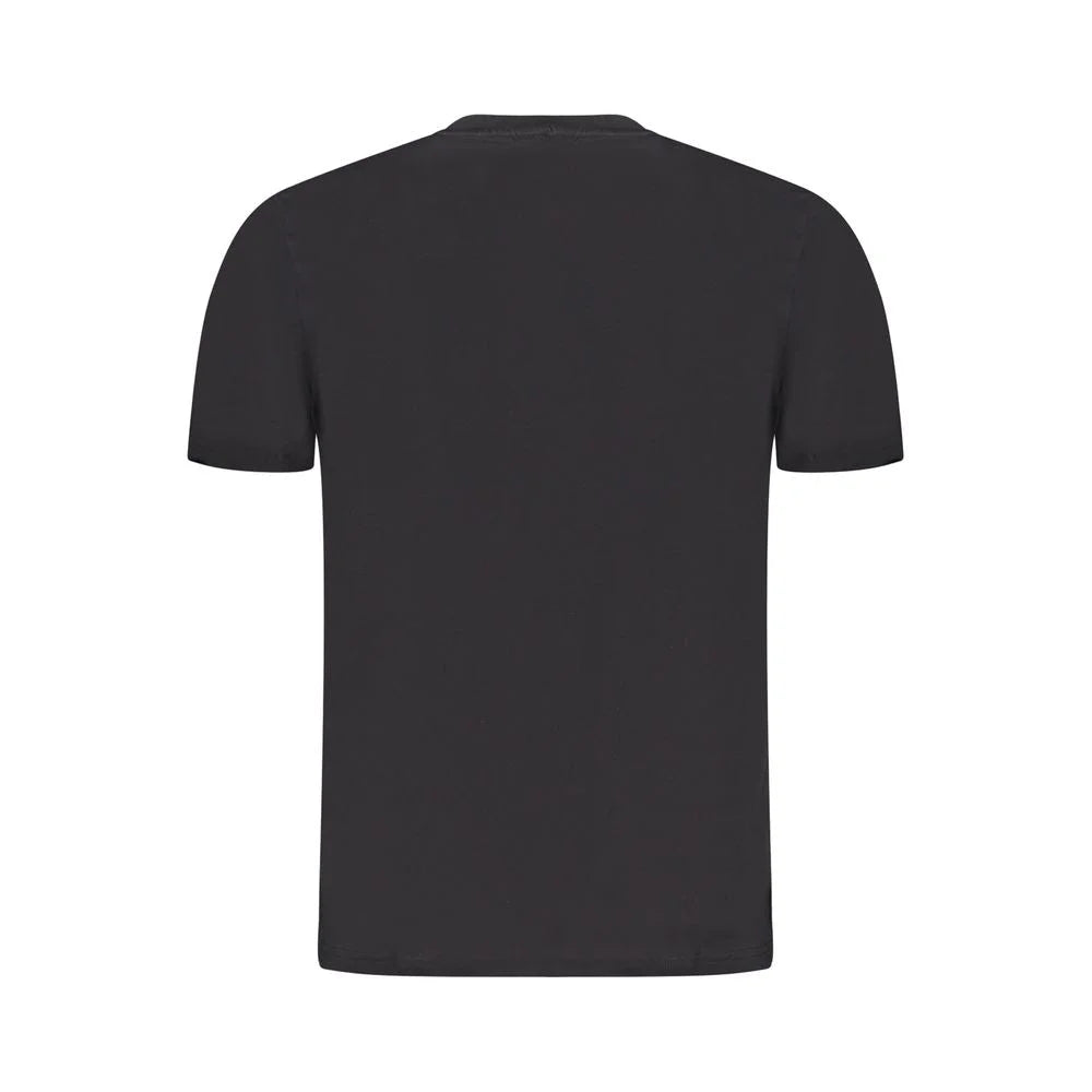 North Sails Black Cotton Men T-Shirt - T-Shirts