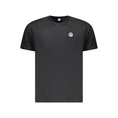 North Sails Black Cotton Men T-Shirt - T-Shirts