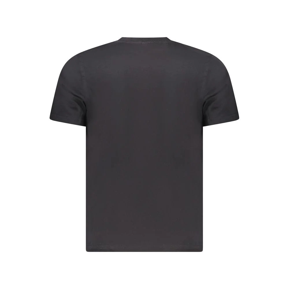 North Sails Black Cotton Men T-Shirt - T-Shirts