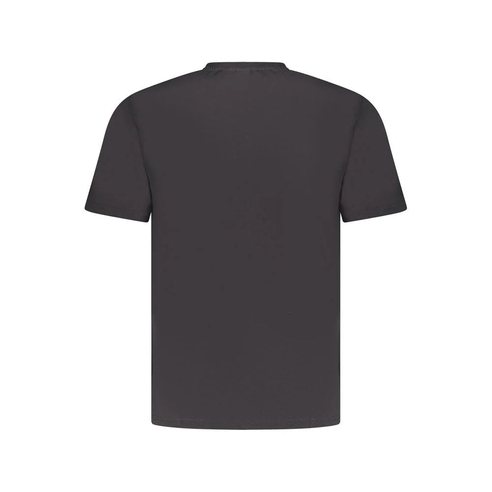 North Sails Black Cotton Men TShirt