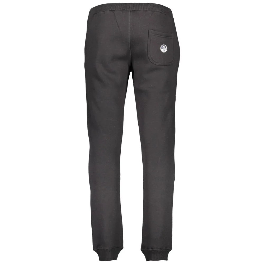 North Sails Black Cotton Pant - 3XL