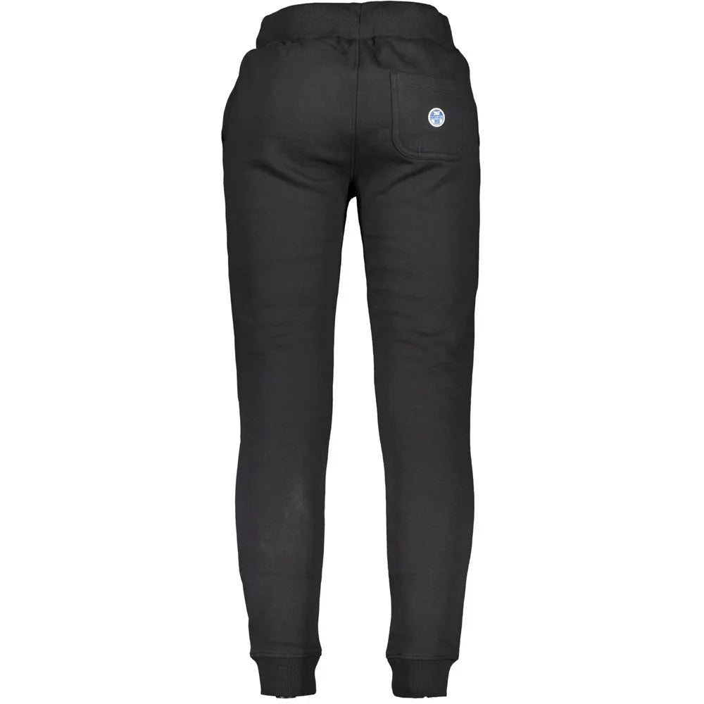 North Sails Black Cotton Pant - Joggers