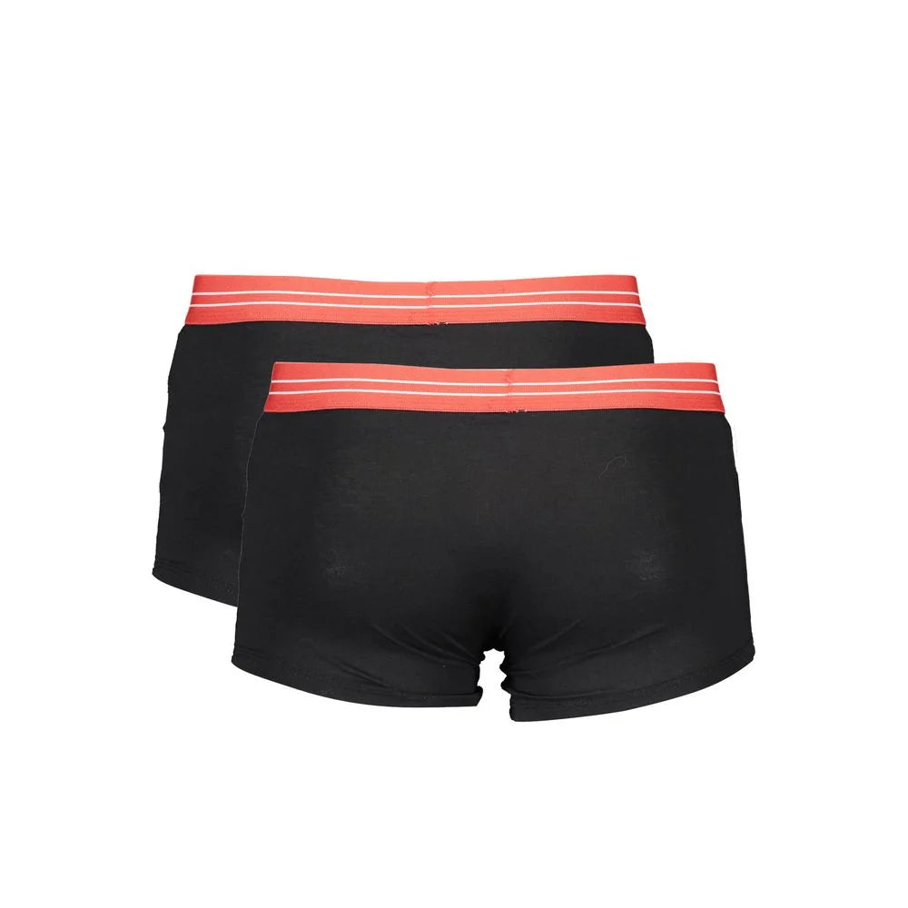 North Sails Black Cotton Underwear - S - Boxer Shorts