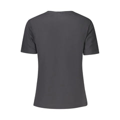 North Sails Black Cotton Women T-Shirt - XS