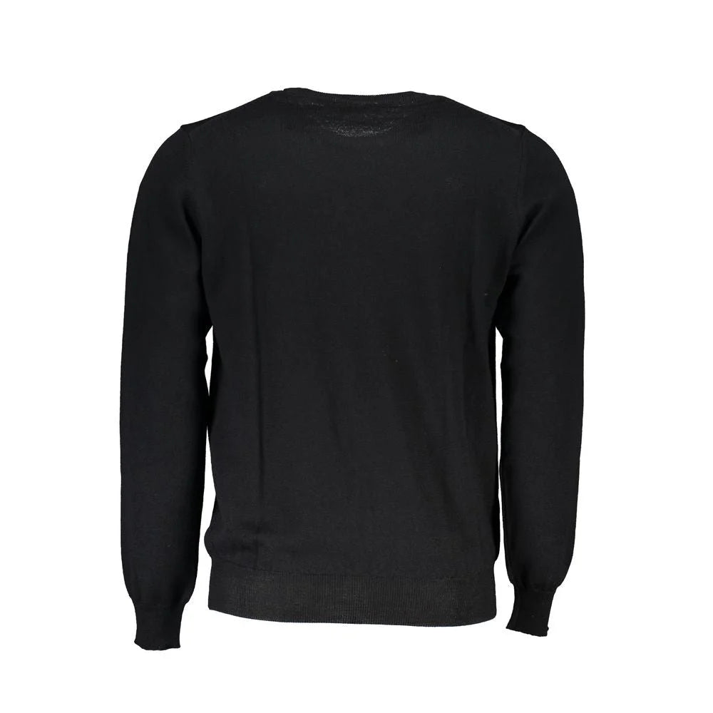 North Sails Black Fabric Sweater - Sweaters