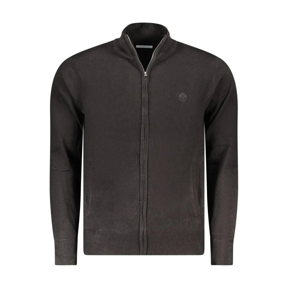 North Sails Black Nylon Sweater - Cardigans