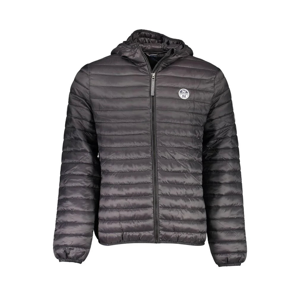 North Sails Black Polyamide Men Jacket - Puffer Jackets