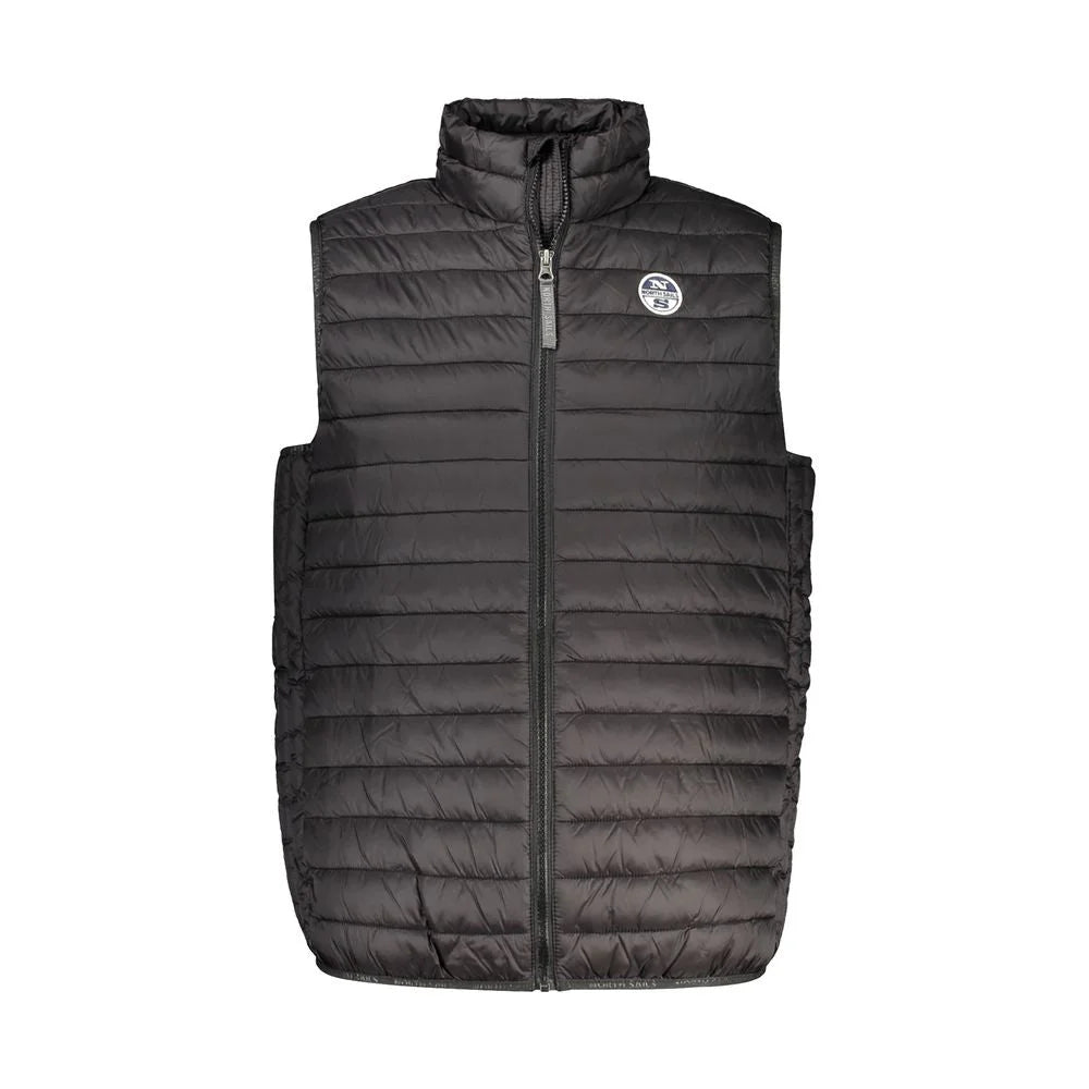 North Sails Black Polyamide Men Jacket - Vests