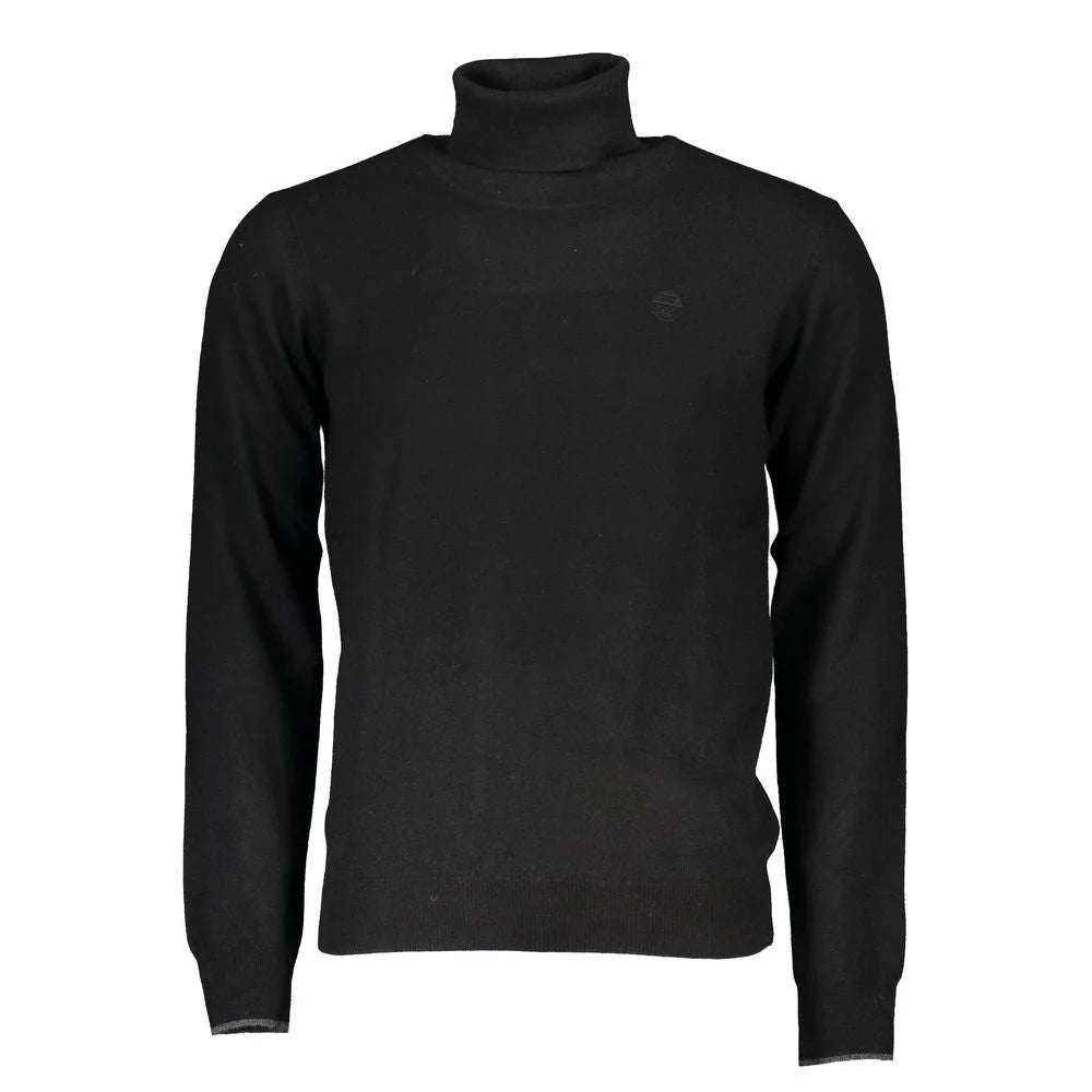 North Sails Black Polyamide Men Sweater - Sweaters